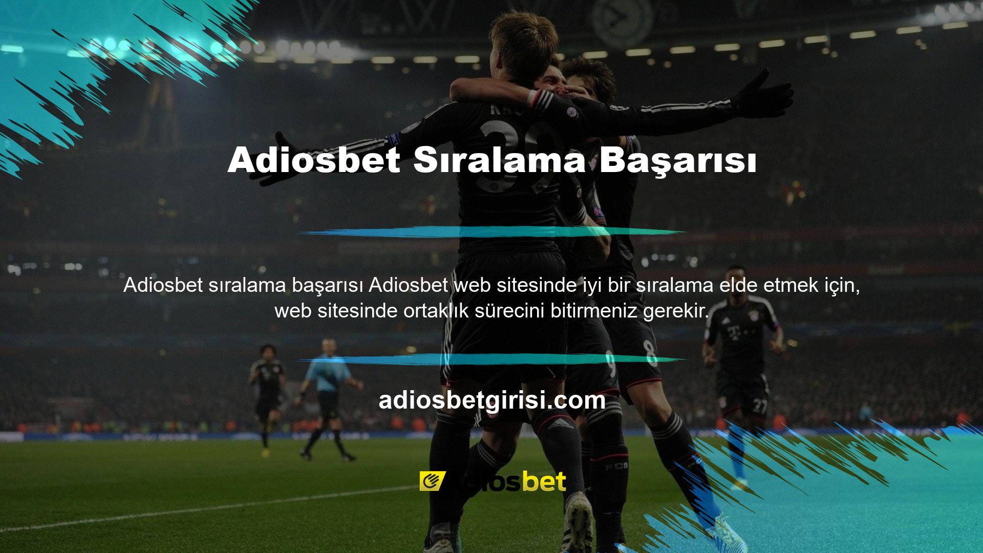 Adiosbet web sitesine erişmek için geçerli giriş adresini bilmeniz gerekir
