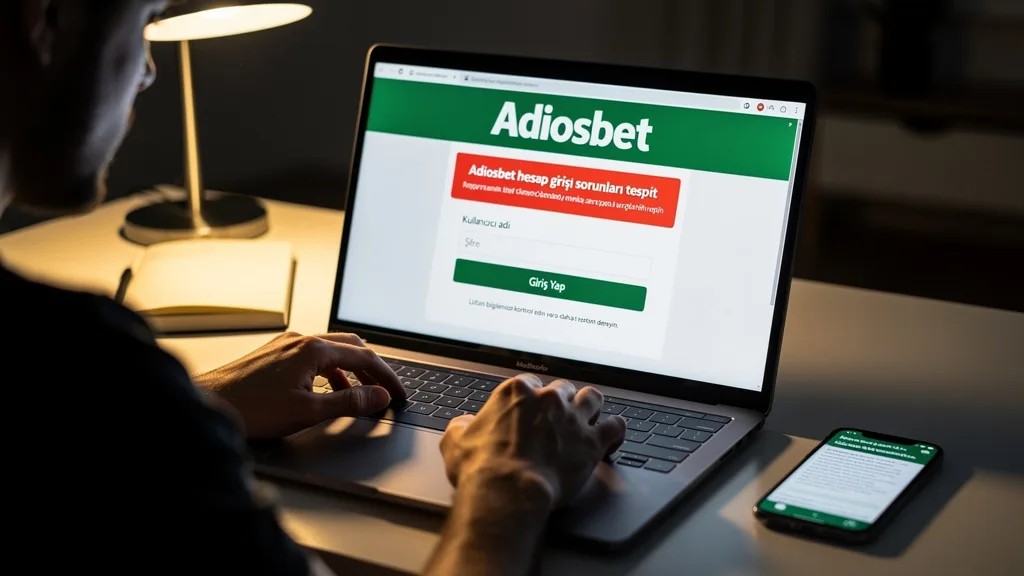 Adiosbet Hesap Girişi Sorunları